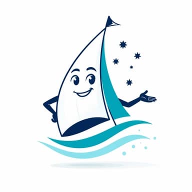 YouSail smiling sailboat mascot
