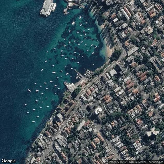 Satellite view of Manly Yacht Club