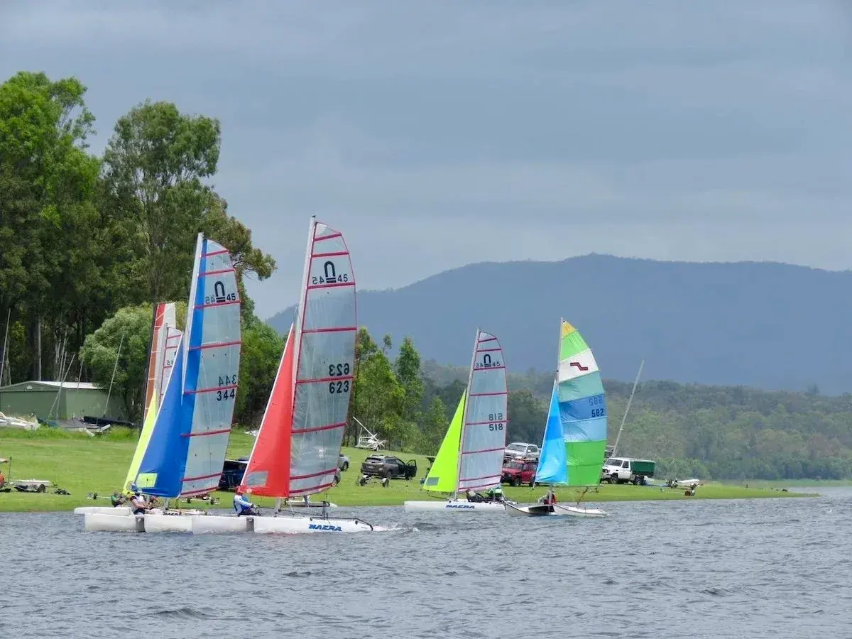 Lake Samsonvale Water Sports Sail Racing