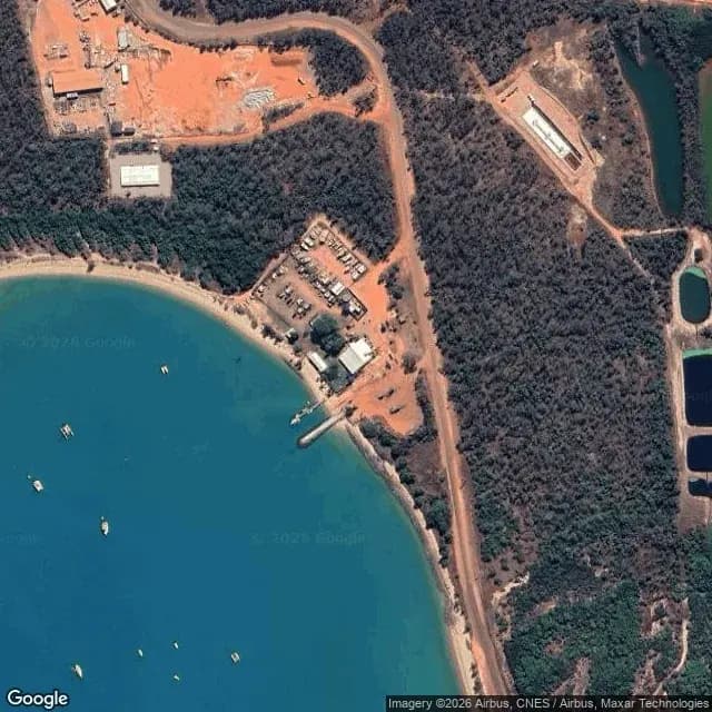 Satellite view of Gove Boat Club