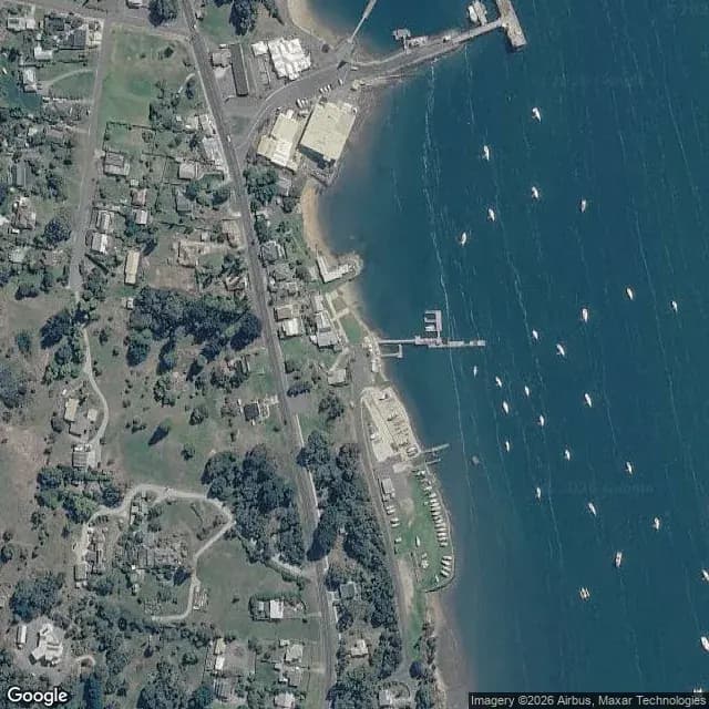 Satellite view of Port Dalrymple Yacht Club
