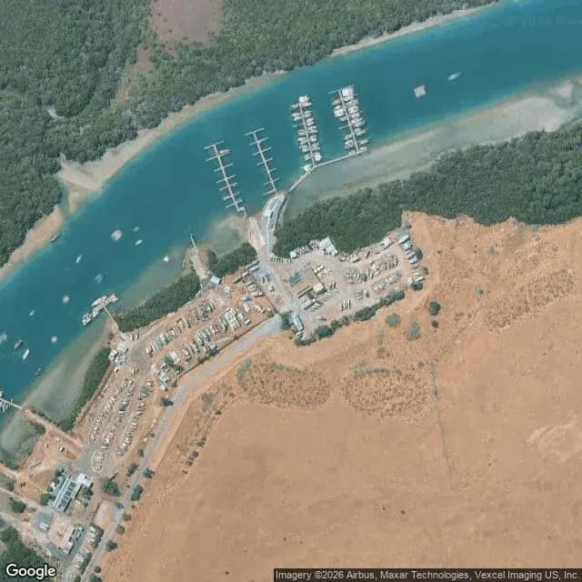 Satellite view of Garden Island Yacht Club