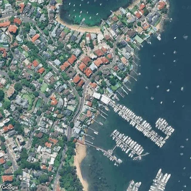 Satellite view of Royal Motor Yacht Club Woollahra (Rose Bay)