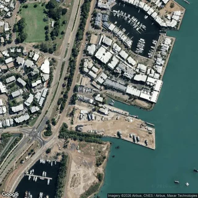 Satellite view of Dinah Beach Cruising Yacht Association