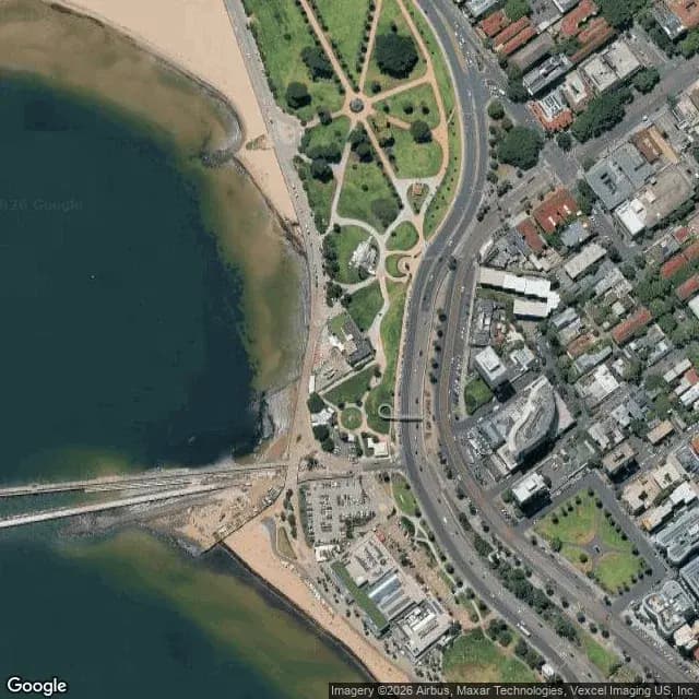 Satellite view of Royal Melbourne Yacht Squadron