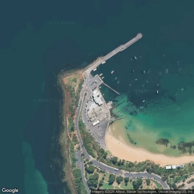Satellite view of Mornington Yacht Club
