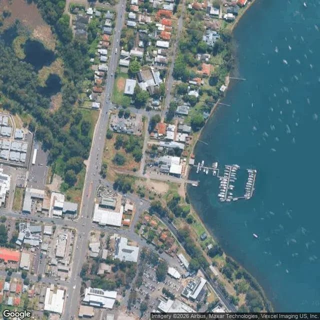 Satellite view of Royal Motor Yacht Club Toronto
