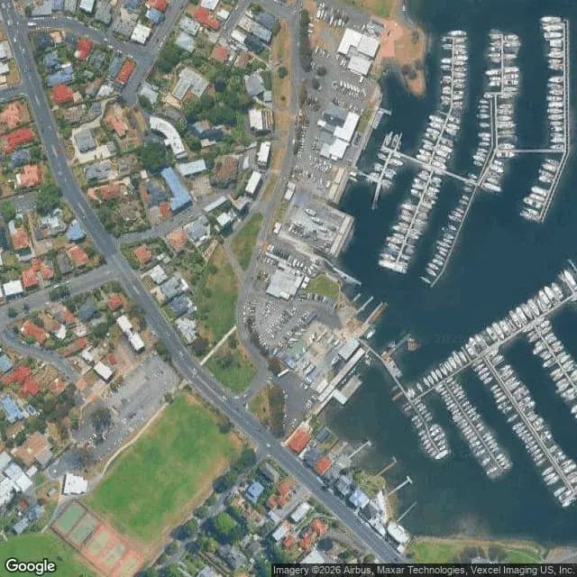 Satellite view of Derwent Sailing Squadron