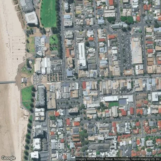 Satellite view of Glenelg Yacht Club Marina (Patawalonga)