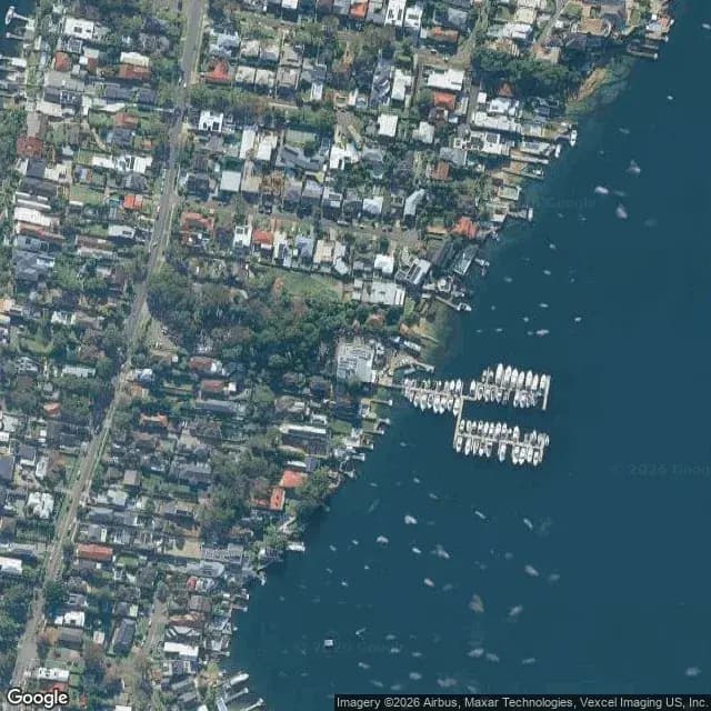 Satellite view of Royal Motor Yacht Club Port Hacking