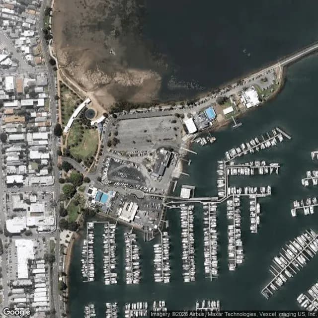 Satellite view of Moreton Bay Trailer Boat Club Marina