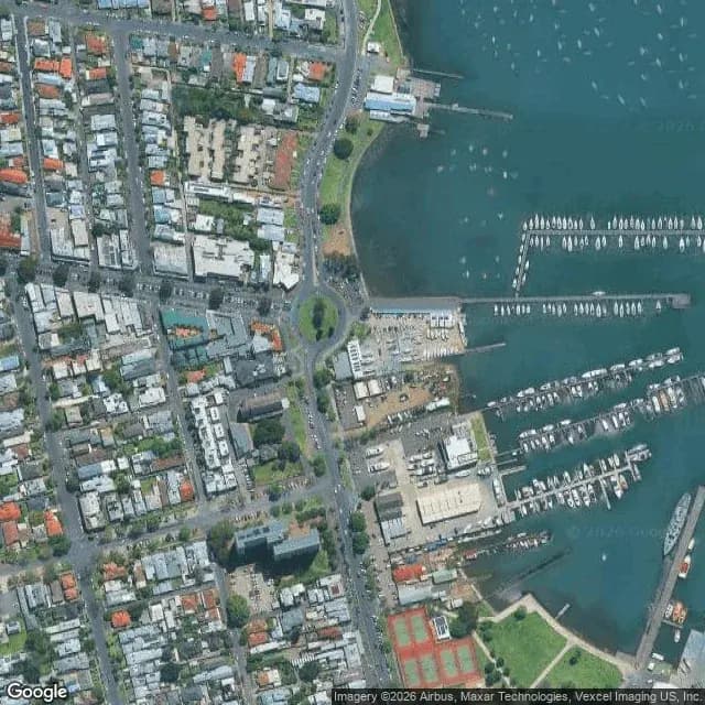 Satellite view of Hobsons Bay Yacht Club