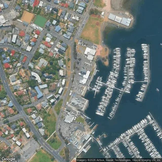 Satellite view of Royal Yacht Club of Tasmania
