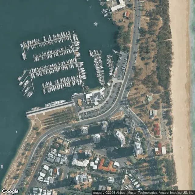 Satellite view of Southport Yacht Club Marina