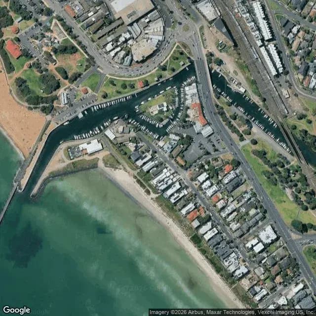 Satellite view of Mordialloc Sailing Club