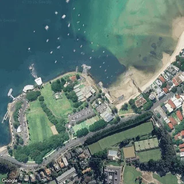 Satellite view of Woollahra Sailing Club